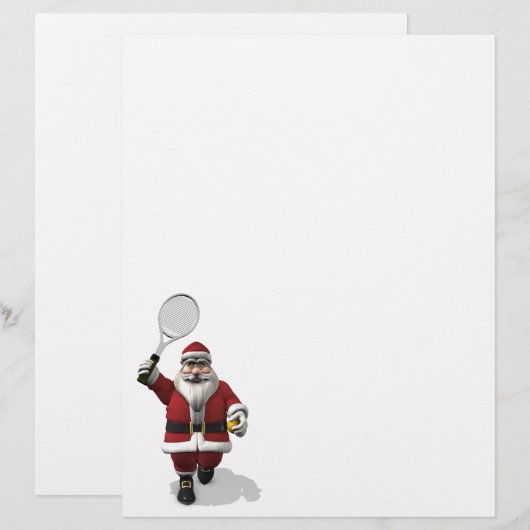 Santa Claus-speltennis (Voorkant / Achterkant)