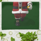 Santa Claus-speltennis Theedoek (Gevouwen)