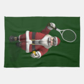 Santa Claus-speltennis Theedoek (Horizontaal)