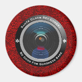 Santa Claus Spy Camera Magneet (Voorkant)