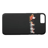 Santa Claus St Bernard Dog Reindekerst Case-Mate iPhone Case (Achterkant (Horizontaal))