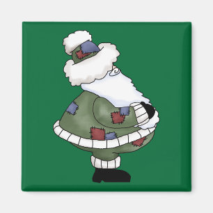 Santa Claus St Nick Jolly Merry Kerstmis Magneet