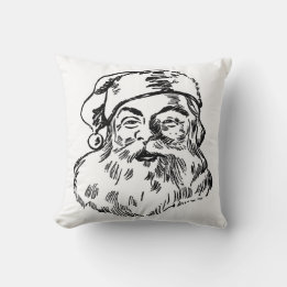 Santa Claus St. Nickolas kerstfeestdag Kussen