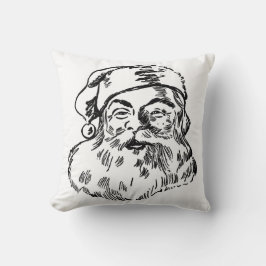 Santa Claus St. Nickolas kerstfeestdag Kussen