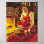 Santa Claus-St. Nikolaus Poster (Voorkant)