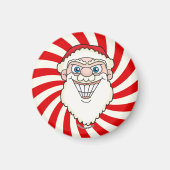 Santa Claus Starburst Screwball Graphics Magneet (Voorkant)