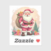 Santa Claus Sticker (Vel)