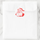 Santa Claus Sticker Envelope-zegels (Tas)