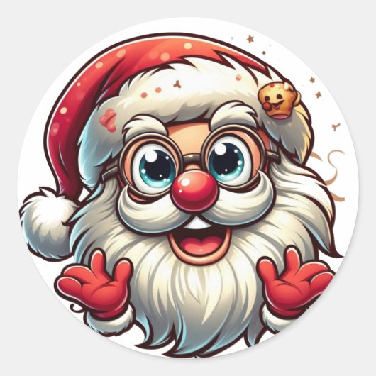 Santa Claus Stickers (Voorkant)