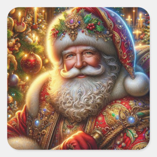 Santa Claus Stickers (Voorkant)