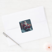 Santa Claus Stickers (Envelop)
