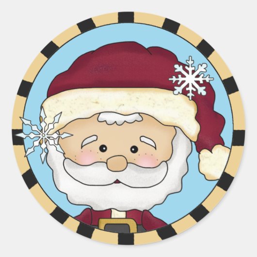 Santa Claus Stickers (Voorkant)