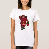 Santa Claus Strawberry Farmer T-shirt (Voorkant)