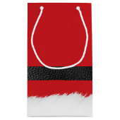 Santa Claus Suit Jacket Vrolijk Kerstfeest Klein Cadeauzakje (Achterkant)