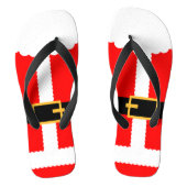 Santa Claus Suit Teenslippers (Voetbed)