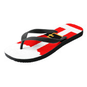 Santa Claus Suit Teenslippers (Schuin)