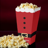 Santa Claus Suit Vrolijke Kerstpopcorn Bedankdoosjes