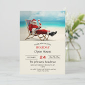 Santa Claus Summer Kaart (Staand voorkant)