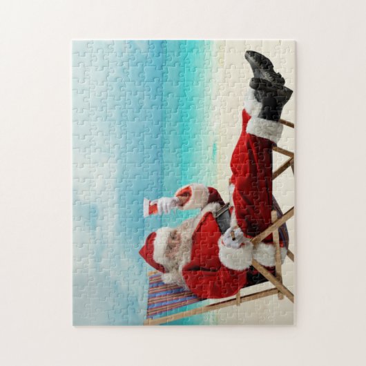 Santa Claus Summer Legpuzzel (Verticaal)