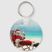 Santa Claus Summer Sleutelhanger (Voorkant)