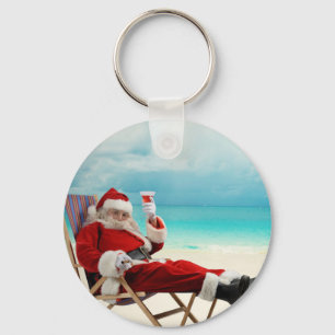 Santa Claus Summer Sleutelhanger