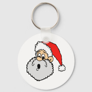 Santa Claus Surprised Sleutelhanger