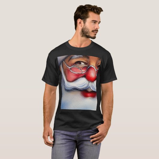 Santa Claus T-shirt (Voorkant volledig)