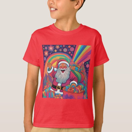 Santa Claus T-shirt (Voorkant)