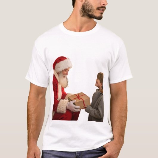 santa claus t-shirt (Voorkant)