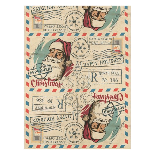 Santa Claus Tablecloth Tafelkleed (Voorkant)