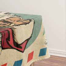  Santa Claus Tablecloth