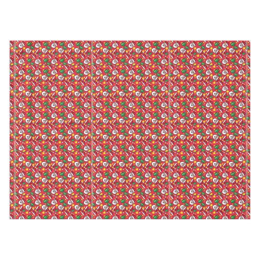 Santa Claus Tafelkleed (Voorkant (Horizontaal))