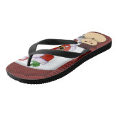 Santa Claus Teenslippers (Schuin)
