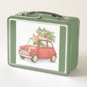 Santa Claus the mouse carries presenMetal Lunchbox (Voorkant)