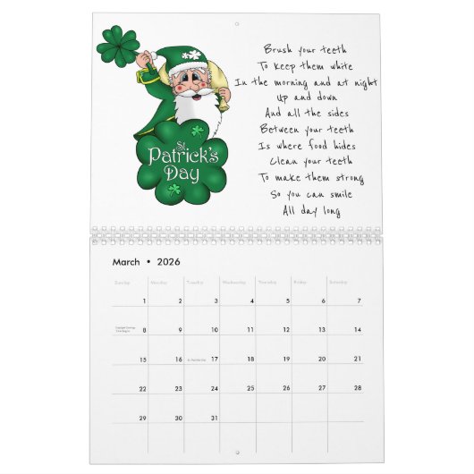 Santa Claus Thed Kalender (Mar 2026)