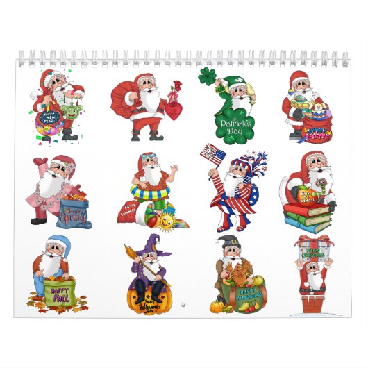 Santa Claus Thed Kalender (Hoes)