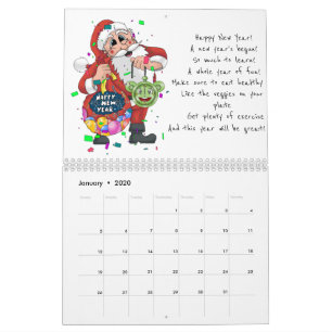 Santa Claus Thed Kalender