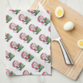 Santa Claus Theedoek (Quarter Fold)