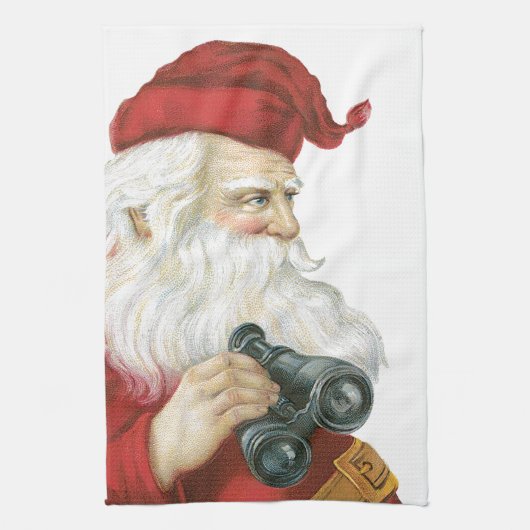 Santa Claus Theedoek (Verticaal)