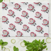 Santa Claus Theedoek (Gevouwen)