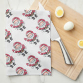 Santa Claus Theedoek (Quarter Fold)