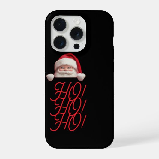 santa claus themed phone case iPhone hoesje (Achterkant)