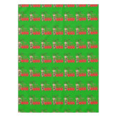 Santa Claus Tiki Mele Kalikimaka Tafelkleed (Voorkant)