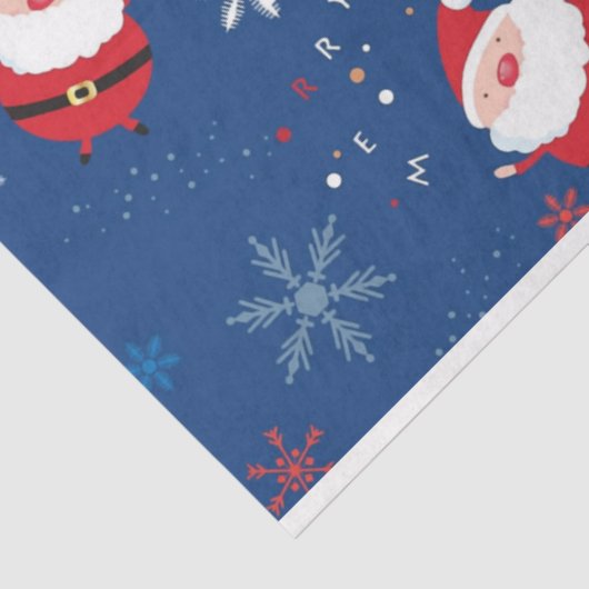 Santa Claus Tissuepapier (Detail)