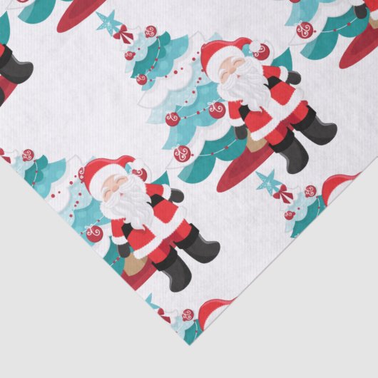Santa Claus Tissuepapier (Detail)