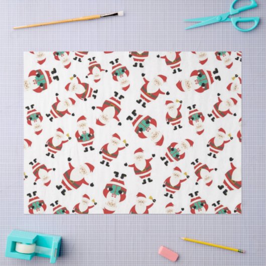 Santa Claus Tissuepapier (Craft)