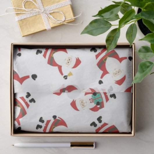 Santa Claus Tissuepapier (Geschenk)