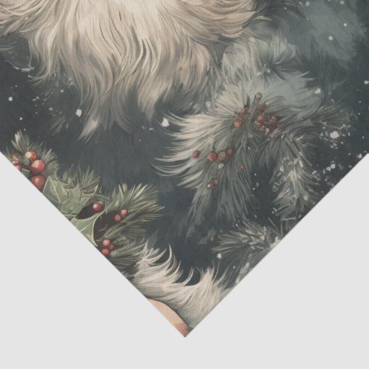 Santa Claus Tissuepapier (Detail)