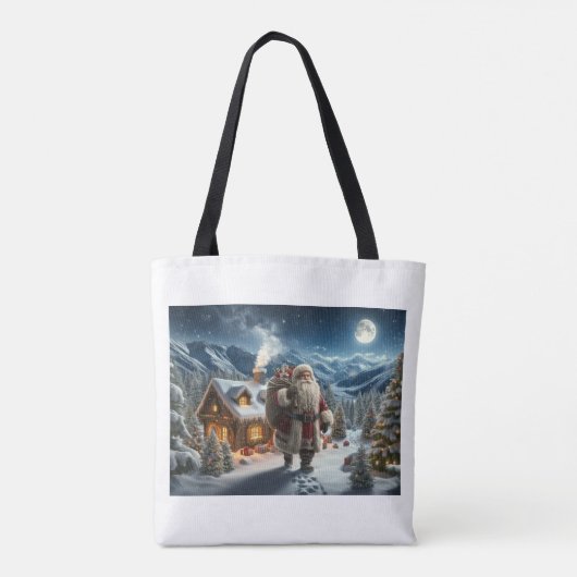 Santa Claus Tote Bag (Achterkant)