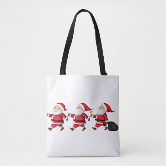 Santa Claus Tote Bag (Voorkant)